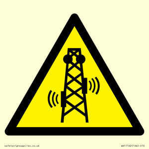 W503 Warning: RF radiation transmitter